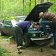 Image for article titled Buying A $250 Jeep, Jerry-Rigging A Nissan Pao's Suspension With Tape, Fixing A 1969 Ford Mustang: My Weekend Was Weird